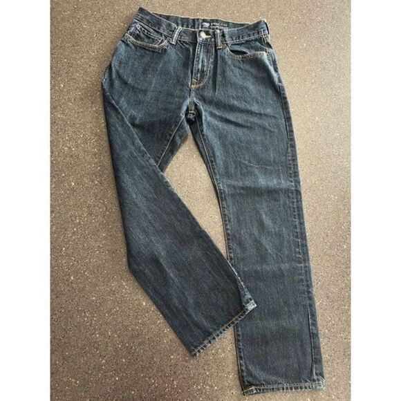 Gap Blue Coupe Straight Fit Jeans Size 30x30 - Picture 4 of 8